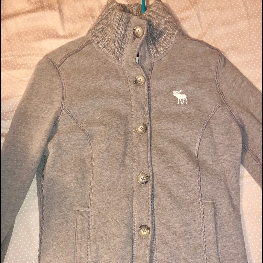Button up sweater